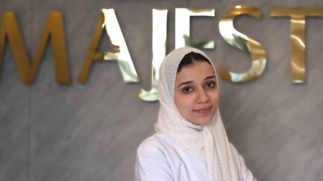 الدكتورة إيمان شحادة طبيبة أسنان عامة في ماجيستي بالطائف