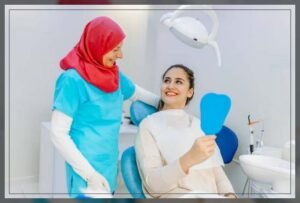 الدكتورة عبير حبيب طبيبة اسنان عامة في مجمع الجراح الطبي
