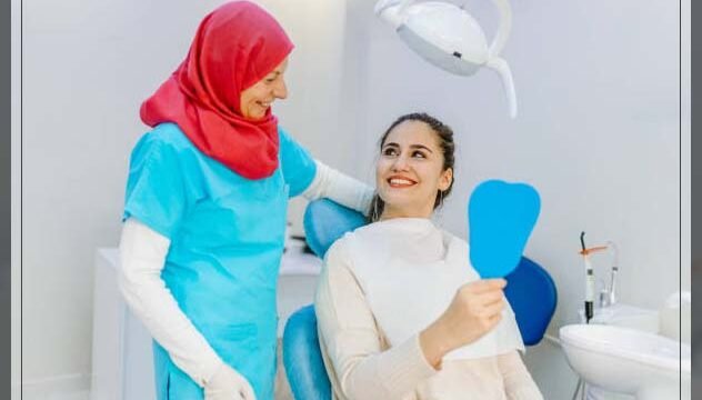 الدكتورة عبير حبيب طبيبة اسنان عامة في مجمع الجراح الطبي