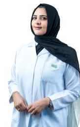 الدكتورة أروى الغامدي طبيبة أسنان عامة في مستشفى المانع الخبر