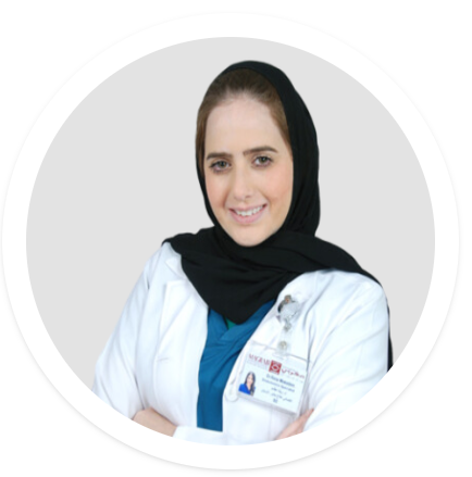 الدكتورة رينا مقدم أخصائية علاج جذور الأسنان في مركز مغربي بالرياض