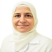 الدكتورة أنسام المتولي نائب تقويم الأسنان في التخصصي الطبي