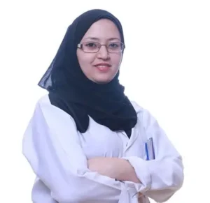 الدكتورة هند الطرابي طبيبة أسنان عامة في مستشفى المواساة